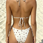 Bikini Backless One-piece Swimwear