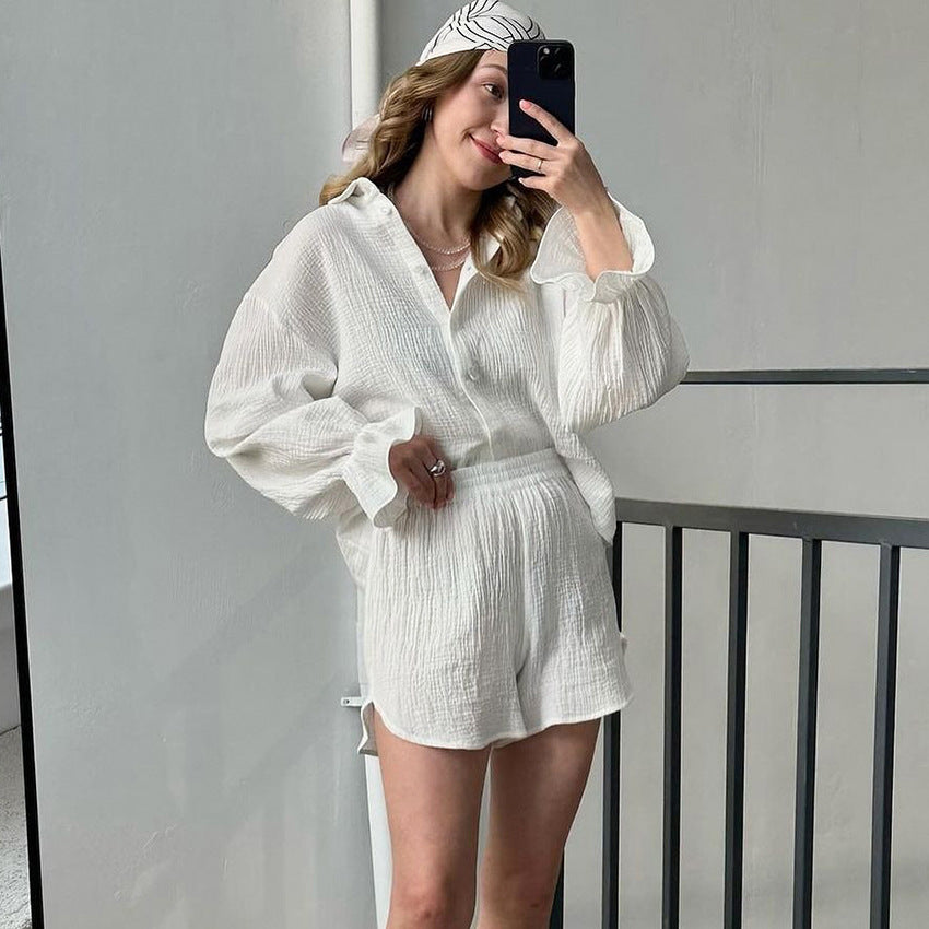 Autumn Pure Pajamas Lingerie