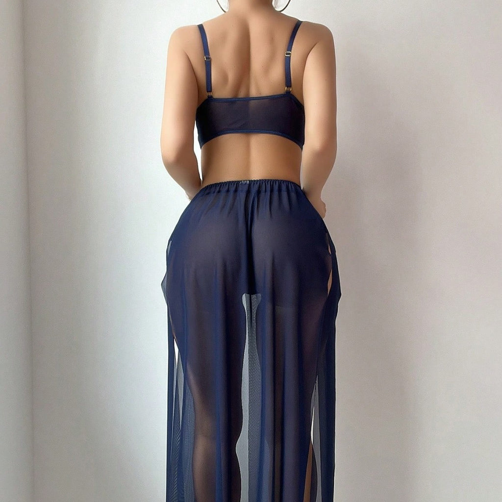 Sheer Mesh Pajamas Lingerie