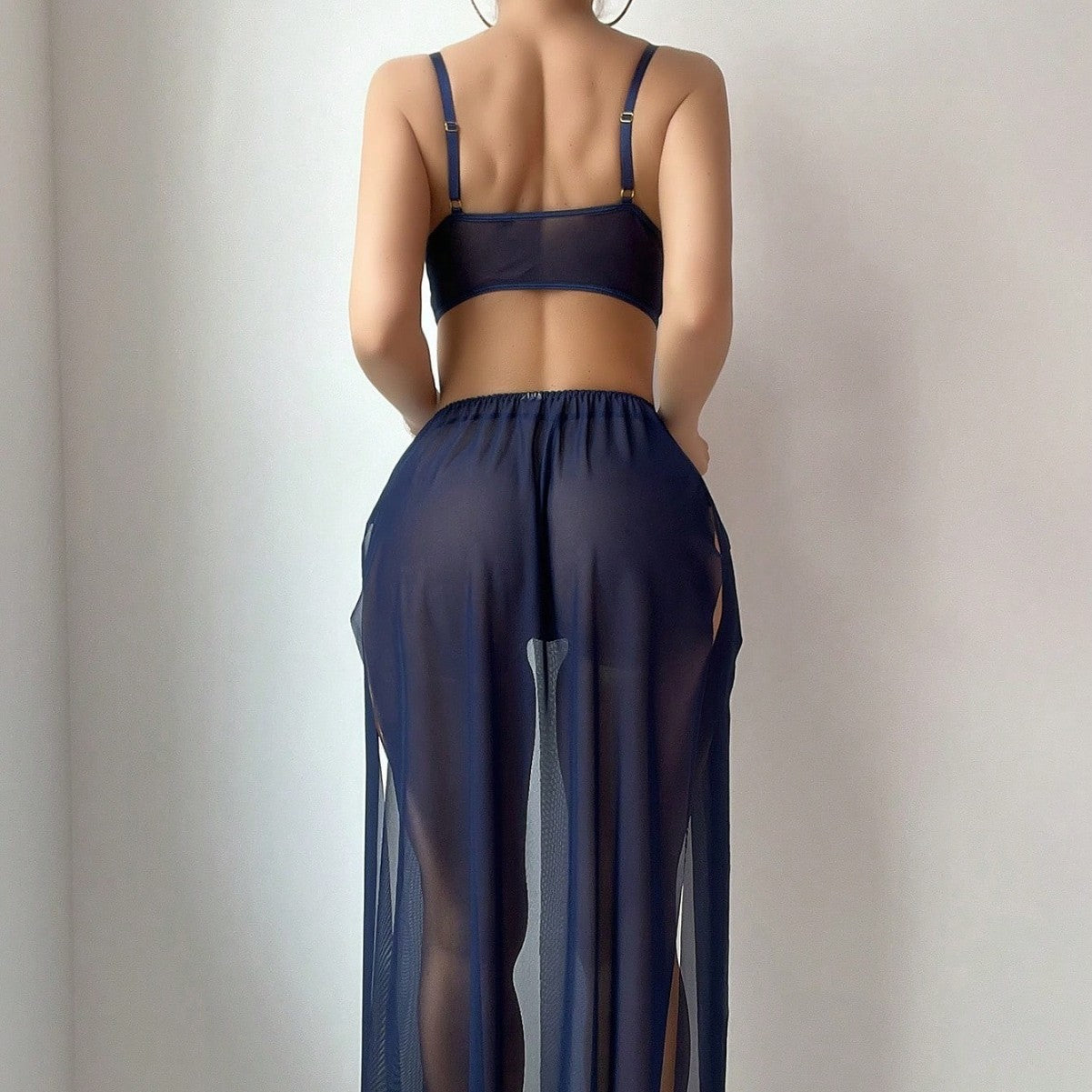 Sheer Mesh Pajamas Lingerie