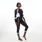 Long Sleeved One-piece Swimwear