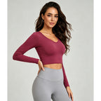 Cross-Back Yoga Top