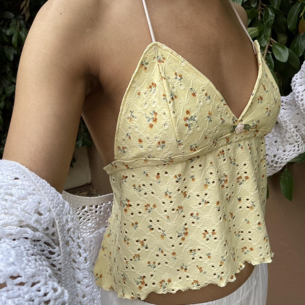Women's Floral Tube Top