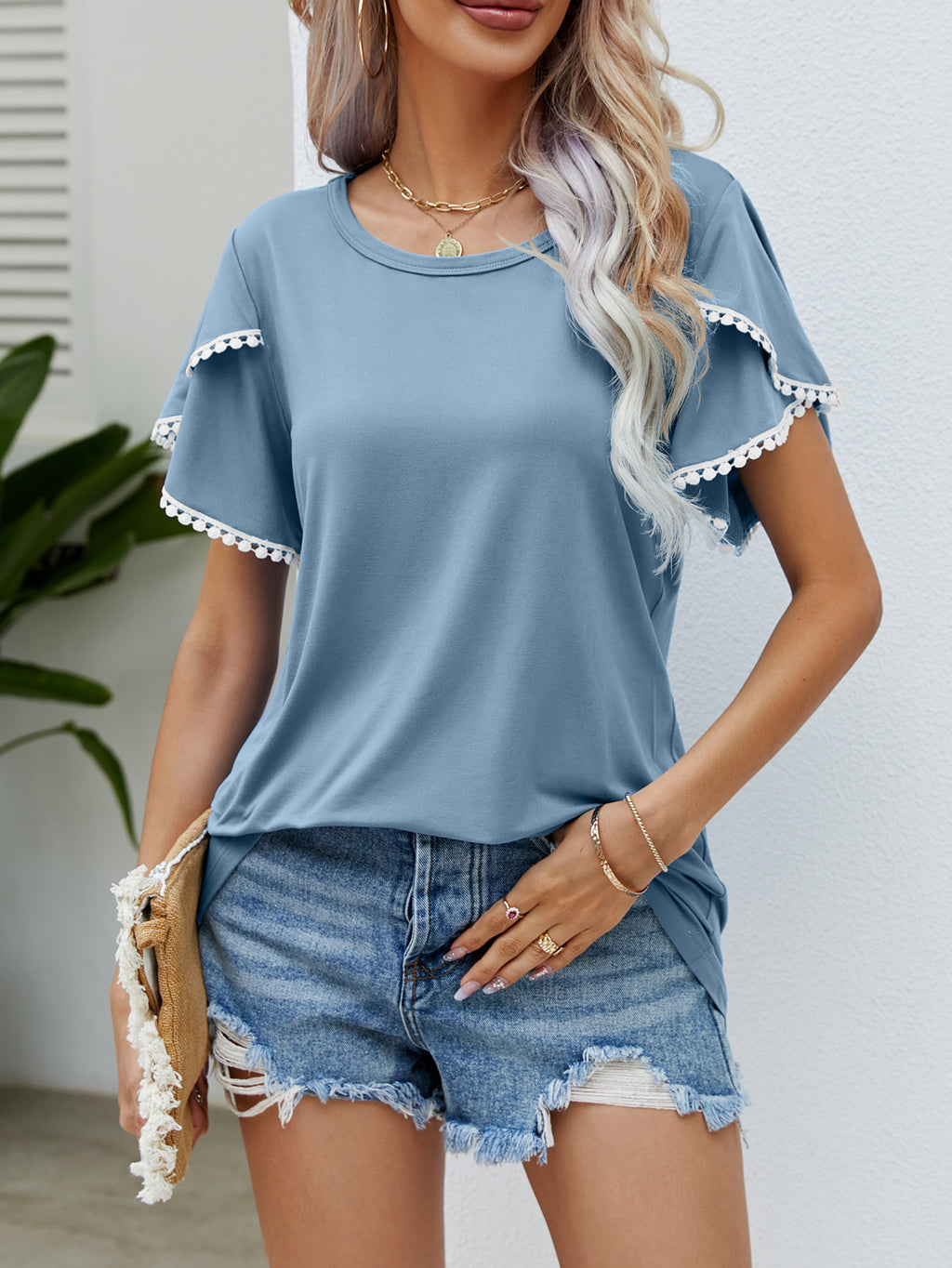 The blue-gray