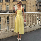 Women's Best Seller In Women Clothing Summer Sexy High Waist Halter Tube Top Dress Women