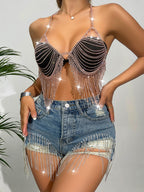 Women's Rhinestone Top