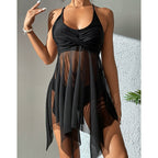 Yarn Swing One-piece Swimwear