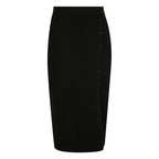 Autumn Winter Elastic Knitted Sheath Skirt