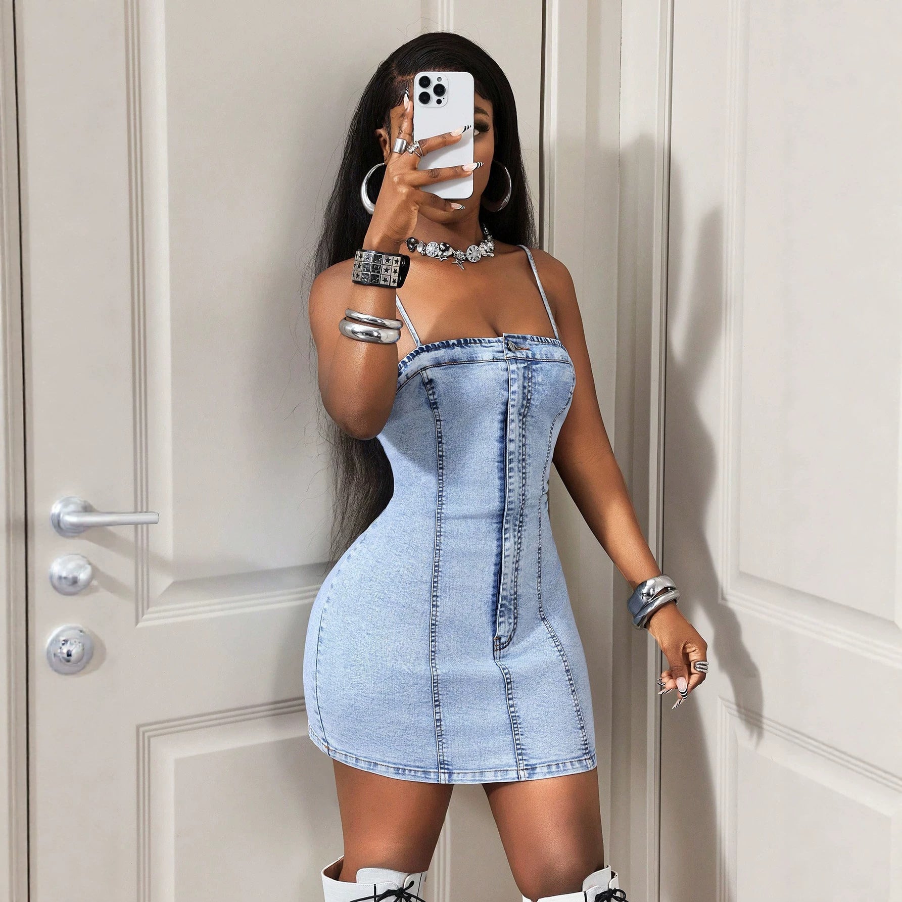Women's Sling Sheath Dress