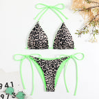 Leopard Print plus Green