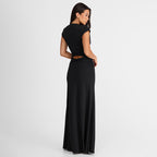 Women's Maxi Short Sleeve Dress