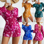 Split Three One-piece Swimwear