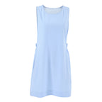 Sleeveless One-piece Swimwear