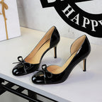 Women's Bow Stiletto Heel Pumps