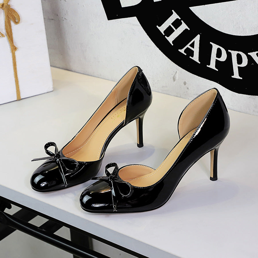 Women's Bow Stiletto Heel Pumps