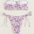 Tube Top One-piece Swimwear