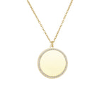 Zircon Pendant Necklace