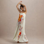 Women's Maxi Pleated Dress