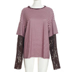 Pink Brown Contrast Color