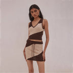 Hollow Out One-piece Swimwear