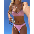 Suspenders Bikini One-piece Swimwear