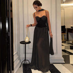 Women's Backless Slip Dress