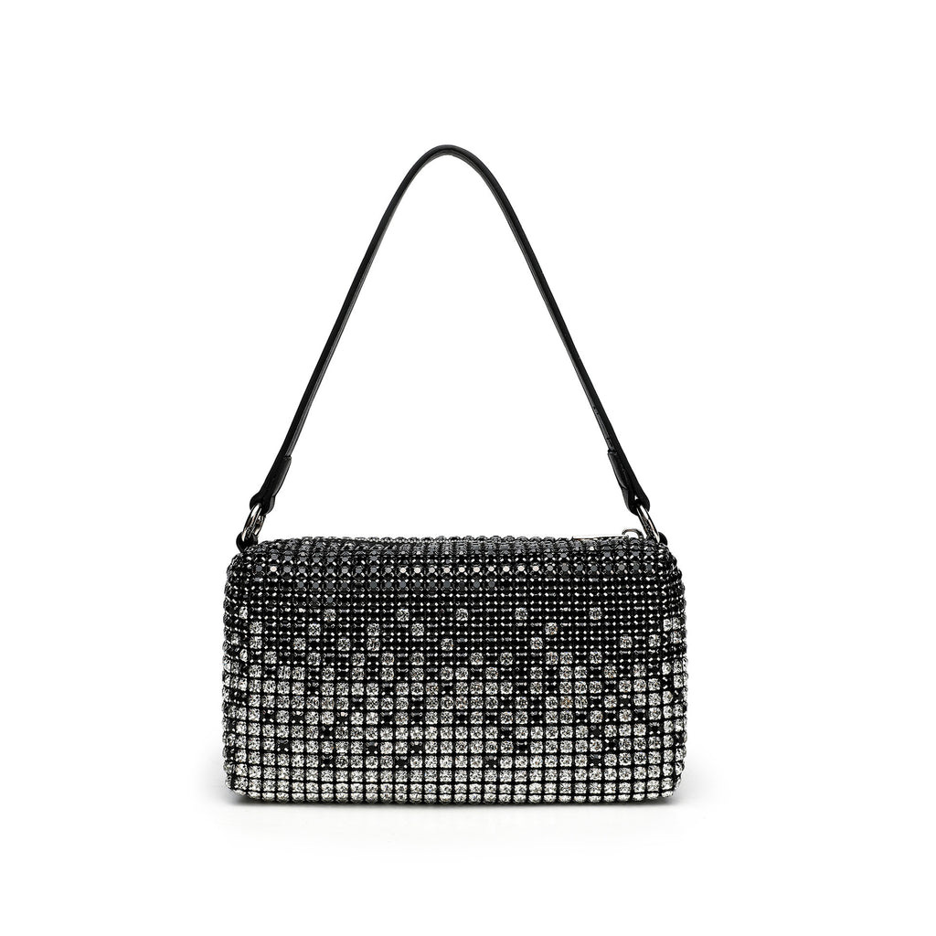 Women's Rhinestone Chain Crossbody Evening Bag