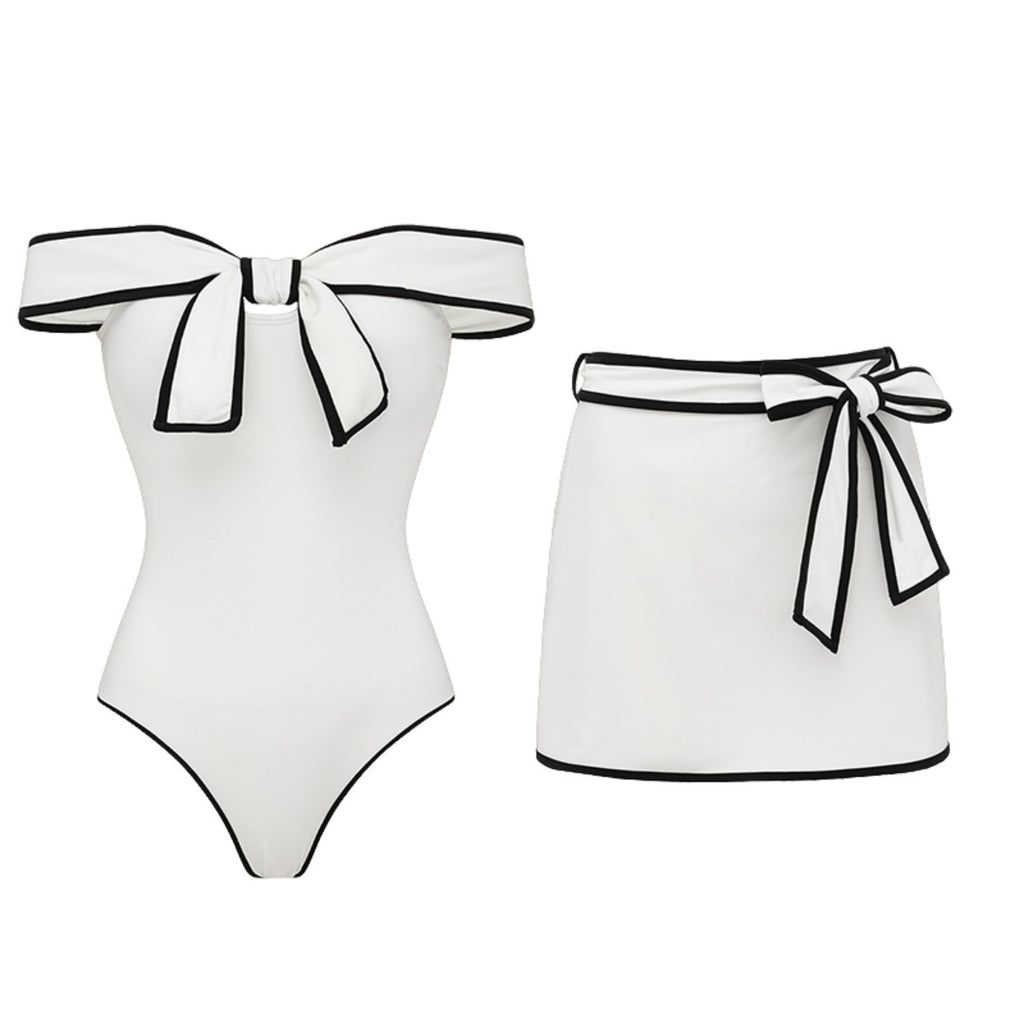 White Bra Suit