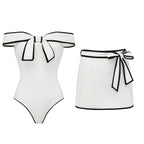 White Bra Suit