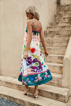 Women's Floral Sleeveless Dress