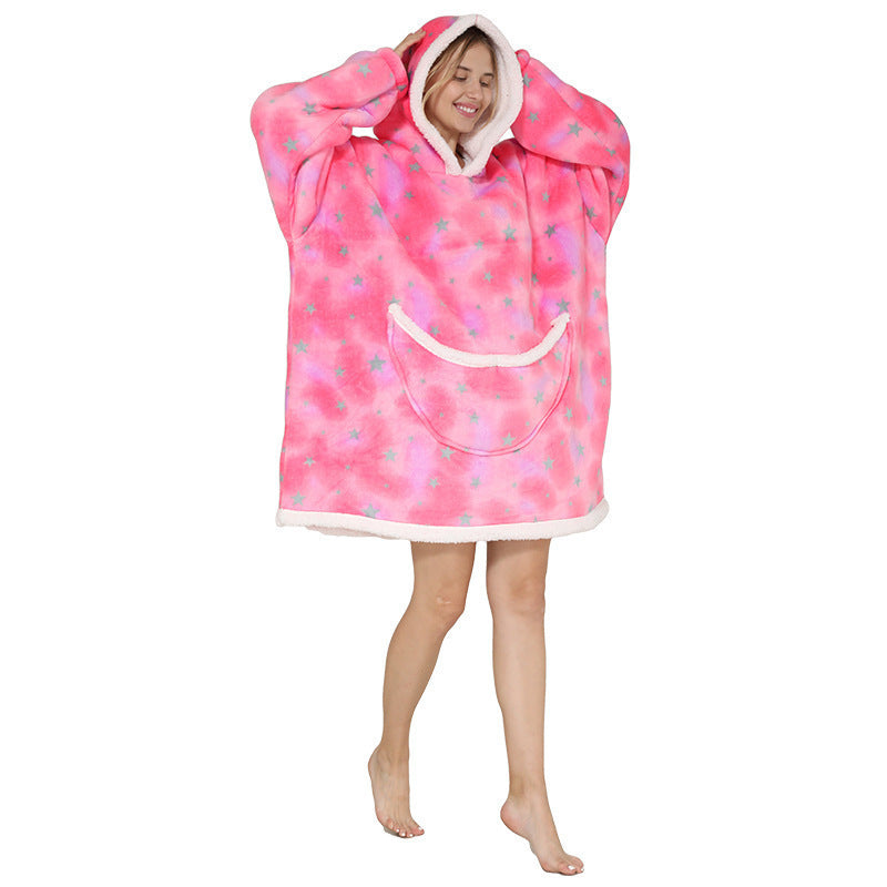 Eyes Closed Adult Cold-Proof Clothes