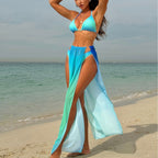 Gradient Mesh Bikini Swimwear