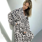 Autumn Leopard Pajamas Lingerie