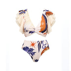 Split One-piece Swimwear