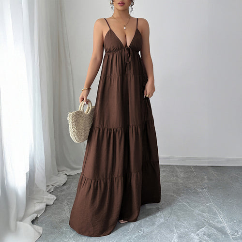 Camisole Tube-Top Long Dress