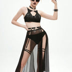 Solid Color Stockings Lingerie