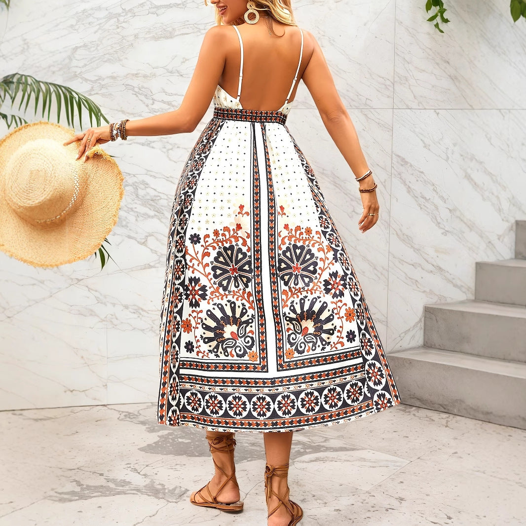 Women's Backless Cami Dress