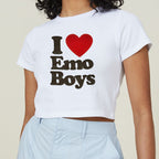 Women’s White Letter Graphic Slim Fit T Shirt