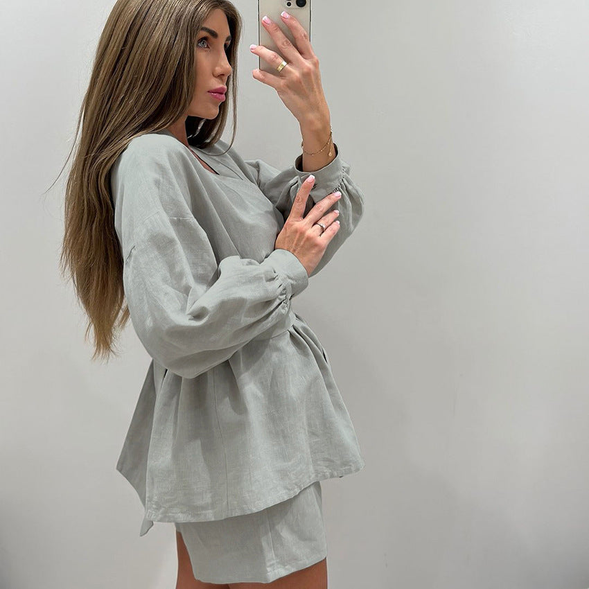 Autumn Long Pajamas Lingerie