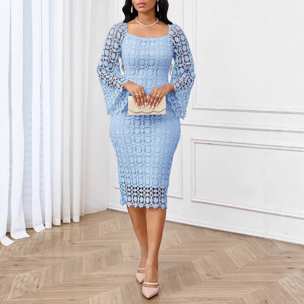 Women's Lace Sheath Dress