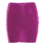 Skirt-Rose Red