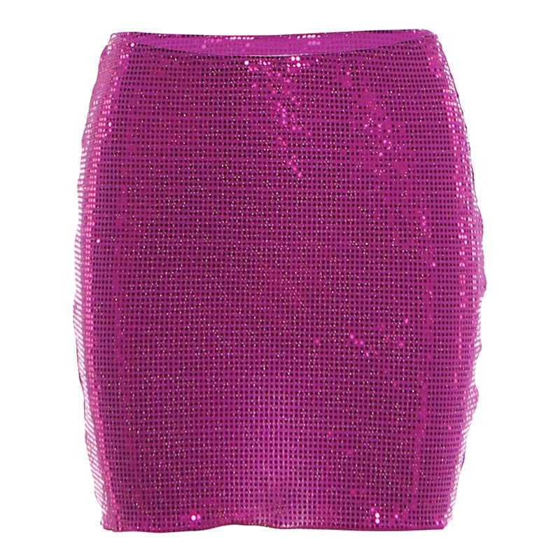 Skirt-Rose Red