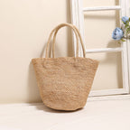 Women's Raffia Straw Tote Bag
