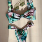 Printed One-piece Swimwear