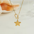 Gold Fine Version Clavicle Chain Necklace Personalized
