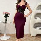 Lace See Corset Lingerie