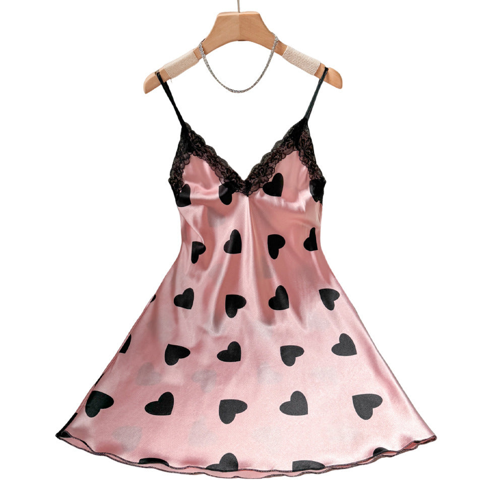Ice Silk Pajamas Lingerie