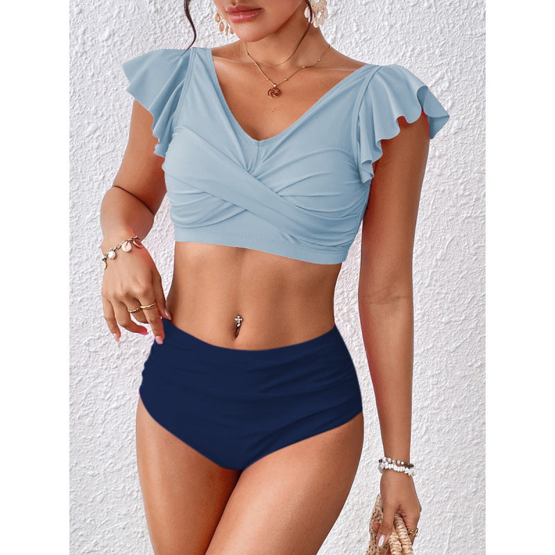 Split Slim Bikini Swimwear