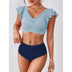 Split Slim Bikini Swimwear