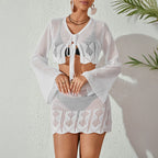 Solid Color One-piece Swimwear